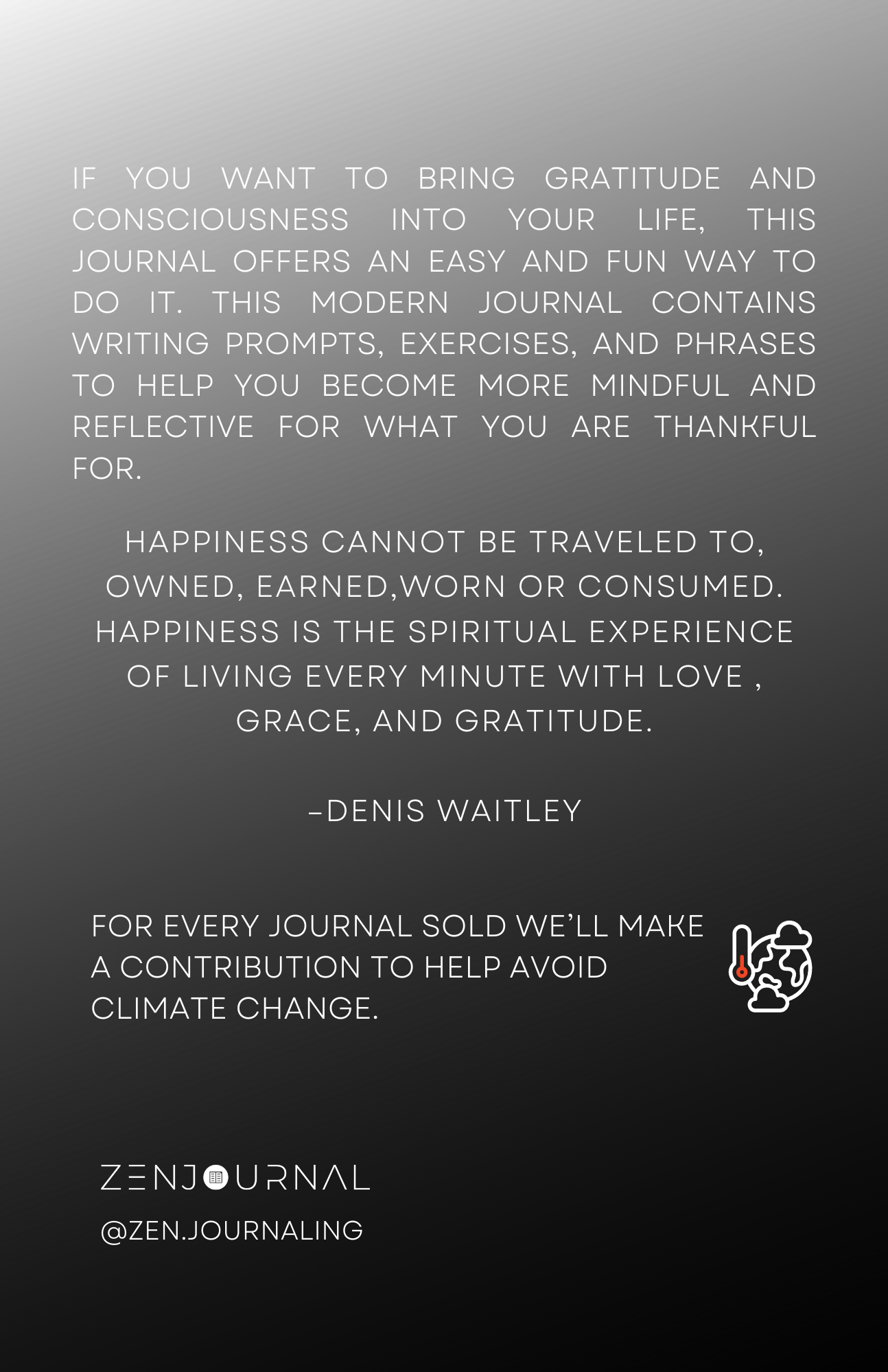 Gratitude Journal: A Journey in within