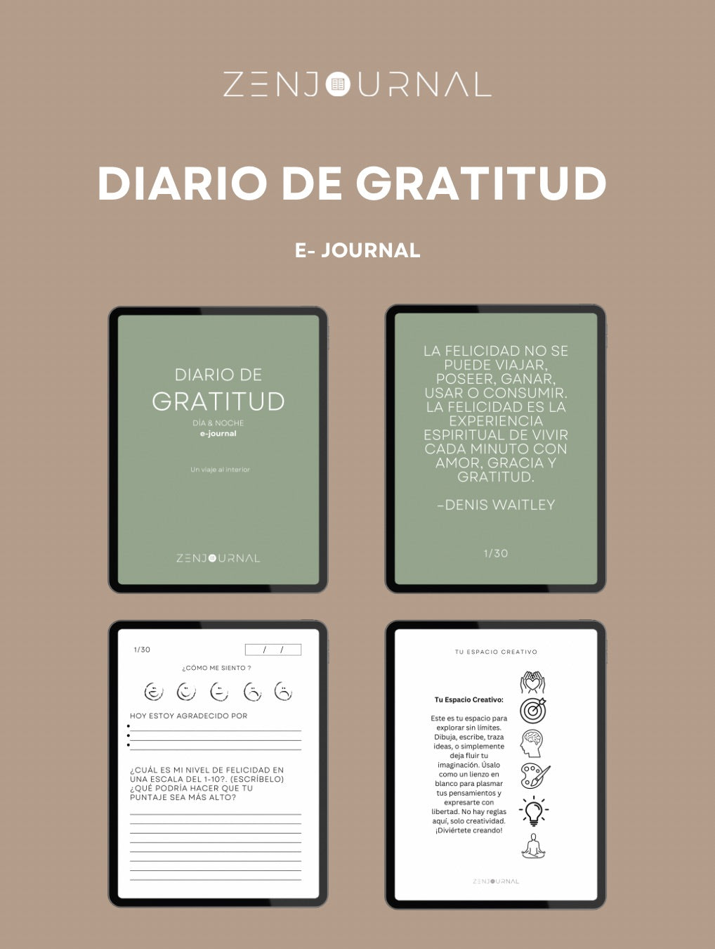 Pack de Transformación Personal 4x1: Gratitud, Enfoque y Hábitos