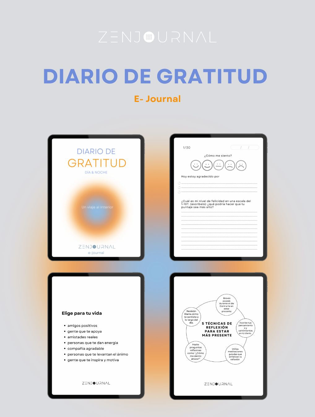 Diario de Gratitud un viaje al interior (DIARIO DIGITAL)